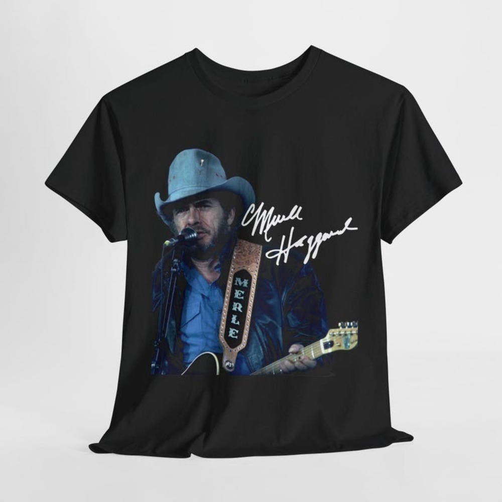 Merle Haggard Retro Shirt, Classic Country Shirt